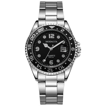 Reloj Urbano para Hombre – Calendario con Lente de Aumento y Bisel Deportivo