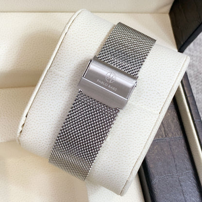 Reloj Minimalista para Hombre con Calendario – Cuarzo y Cristal Mineral