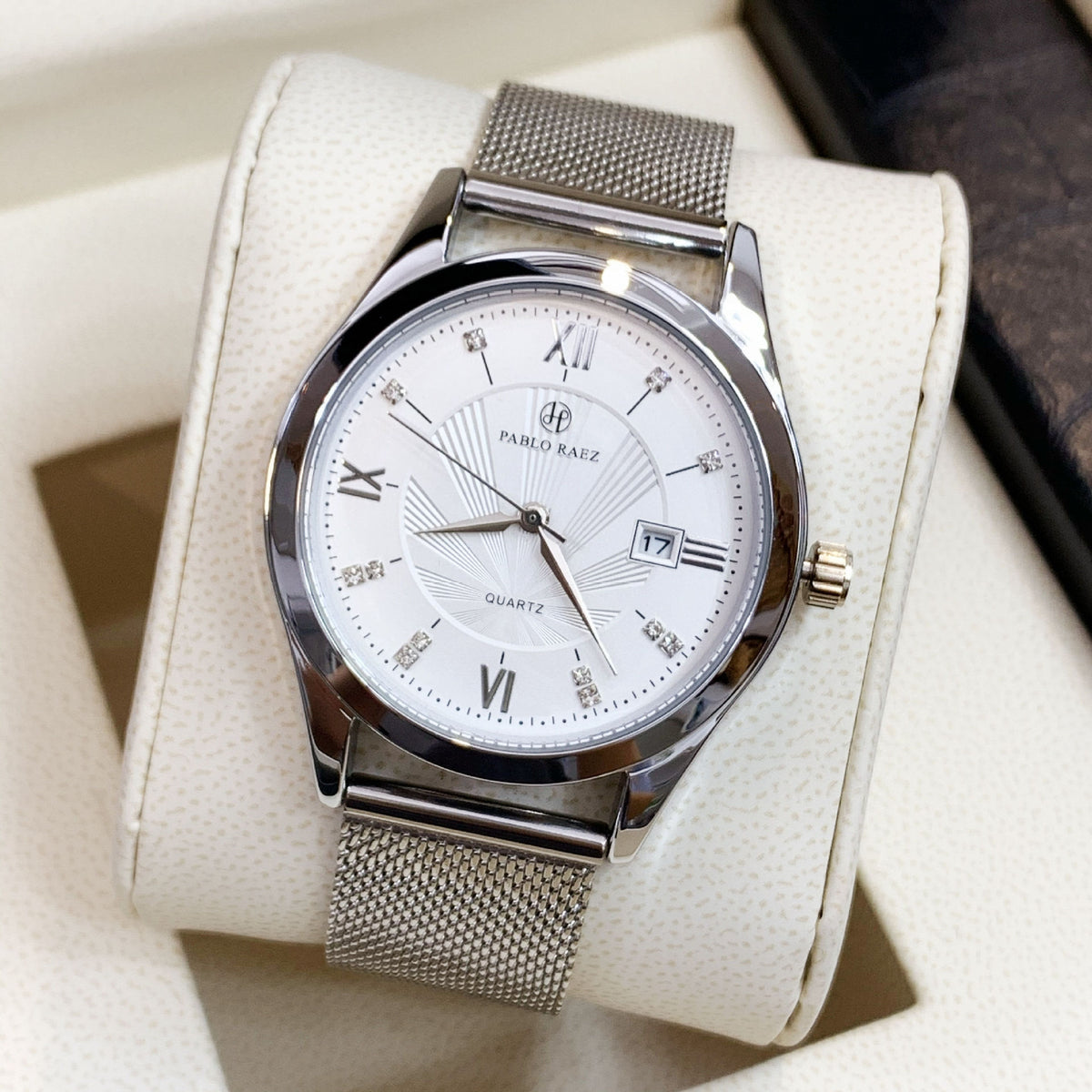 Reloj Minimalista para Hombre con Calendario – Cuarzo y Cristal Mineral